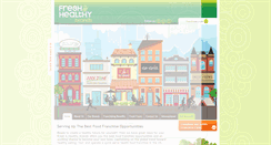 Desktop Screenshot of freshandhealthybrands.com
