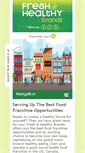 Mobile Screenshot of freshandhealthybrands.com